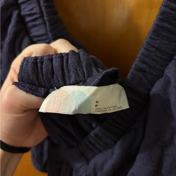 Free People Deep Indigo Tiered Maxi Dress - Picture 6 of 6